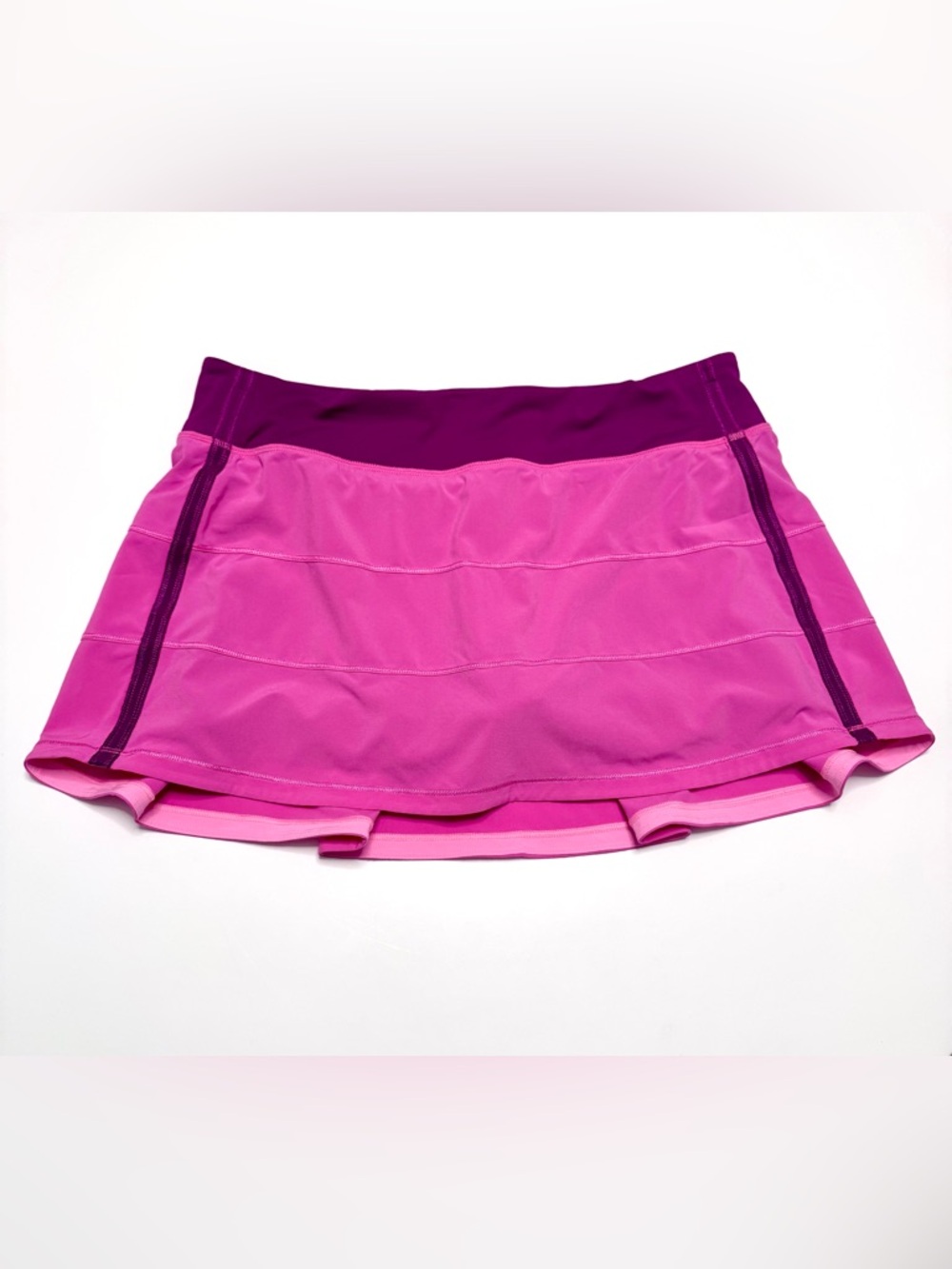 Lululemon Pace Rival Skirt, Pink/Plum, size 10